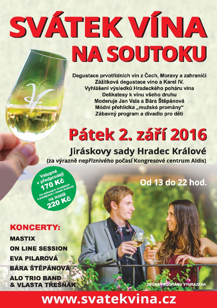 Hradec Králové a svátek vína